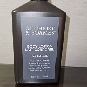 GILCHRIST & SOAMES BODY LOTION LAIT CORPOREL WARMOAK 12.2oz